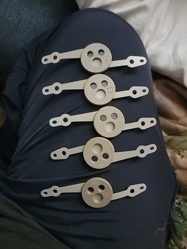 AN/PEQ-16A Pouch,Tech Manual, Laminated Card+Pattern diffusers+straps NEW+AFAK