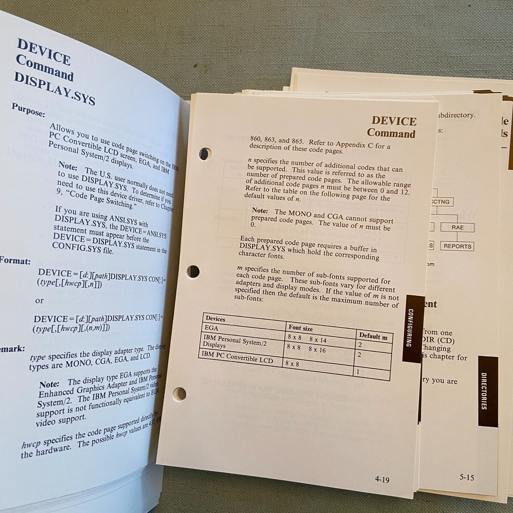IBM Disk Operating System Version 3.30 Reference 1st Ed. 1987 Programming Family
