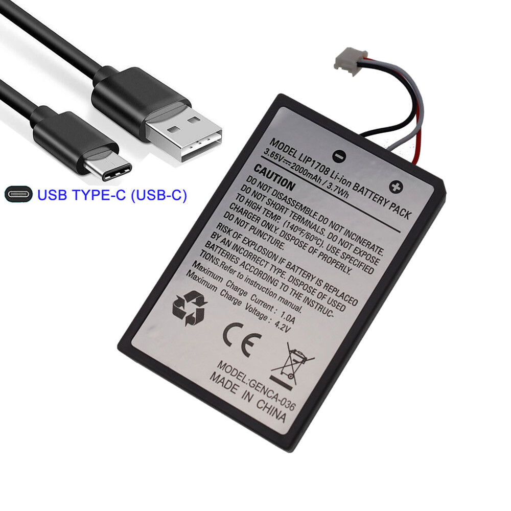 2x Battery Replacement LIP1708 For Sony PS5 Gamepad Handle Controller Duelsense