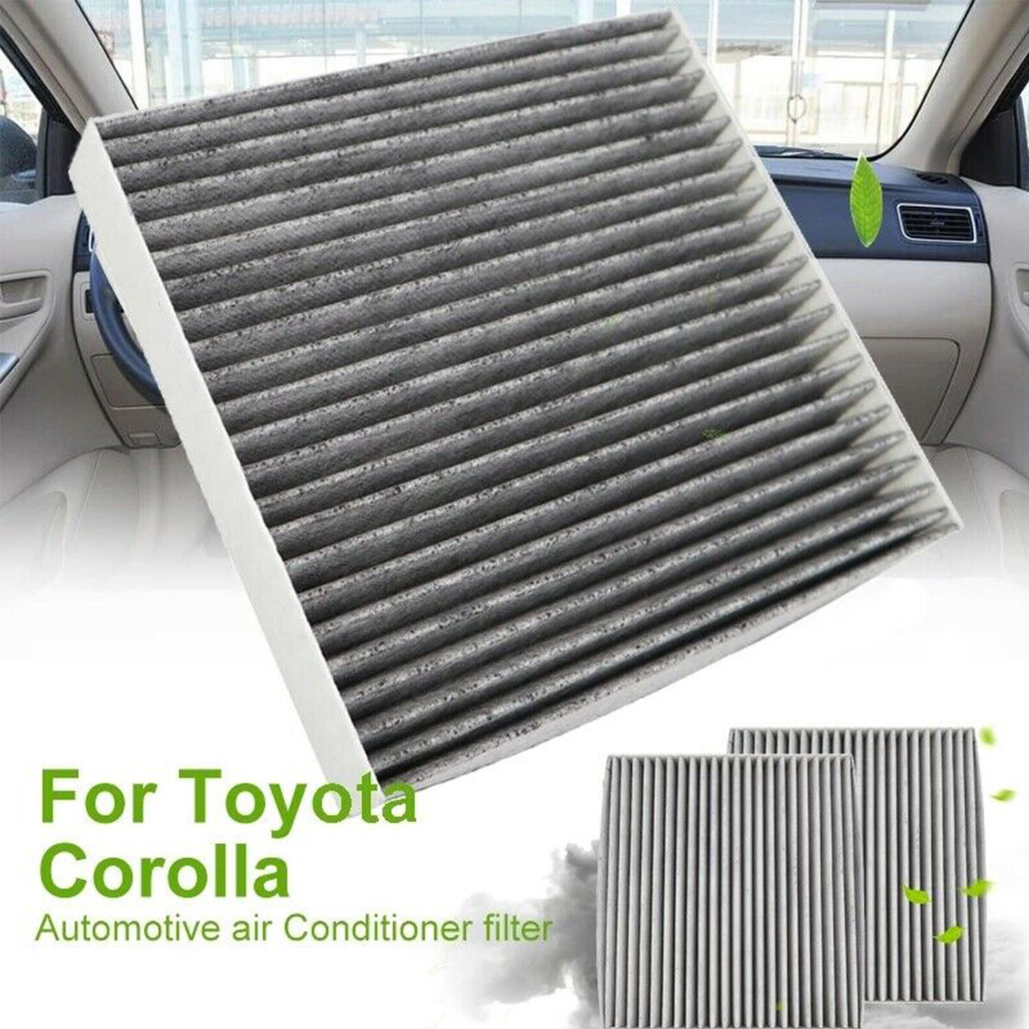 New Activated Carbon AIR FILTER 87139-YZZ20 87139-YZZ08 For Toyota A/C CABIN US