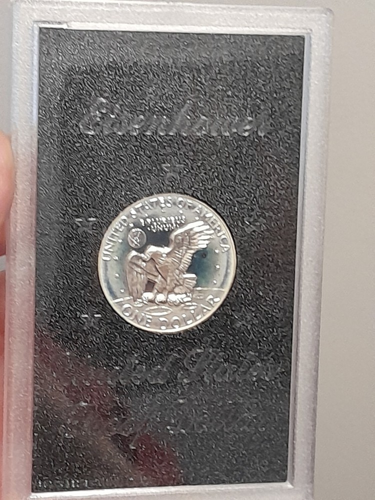 1974- S Eisenhower Silver Dollar Proof 40% Silver