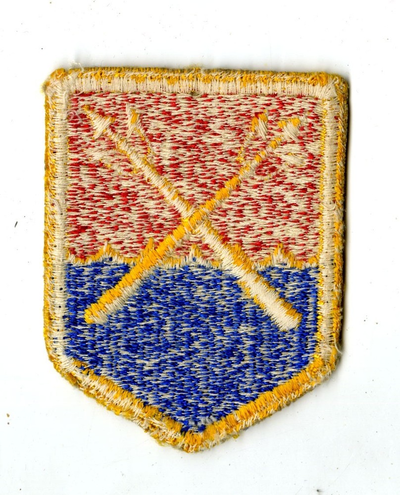 Eastern Defense Command White Back Patch WWII Vintage