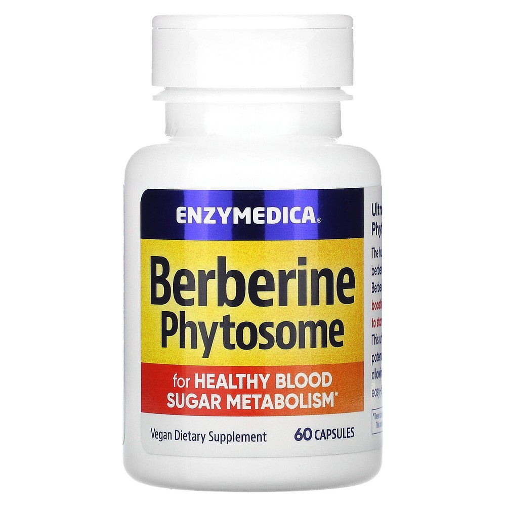 Berberine Phytosome, 60 Capsules