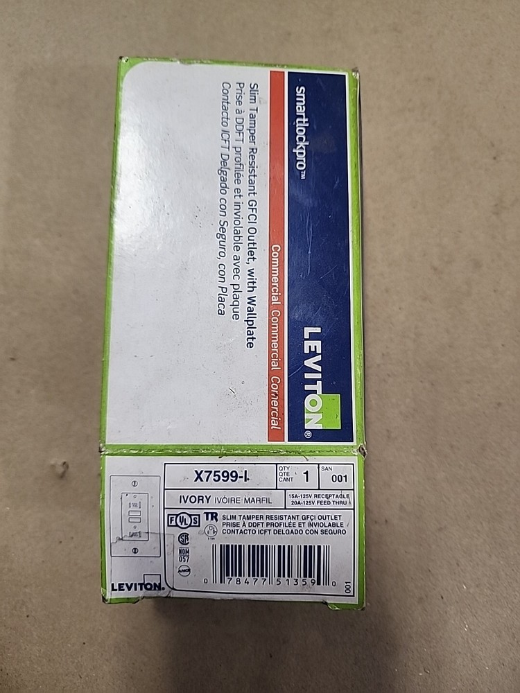 LEVITON 7599-I RECEPTACLE