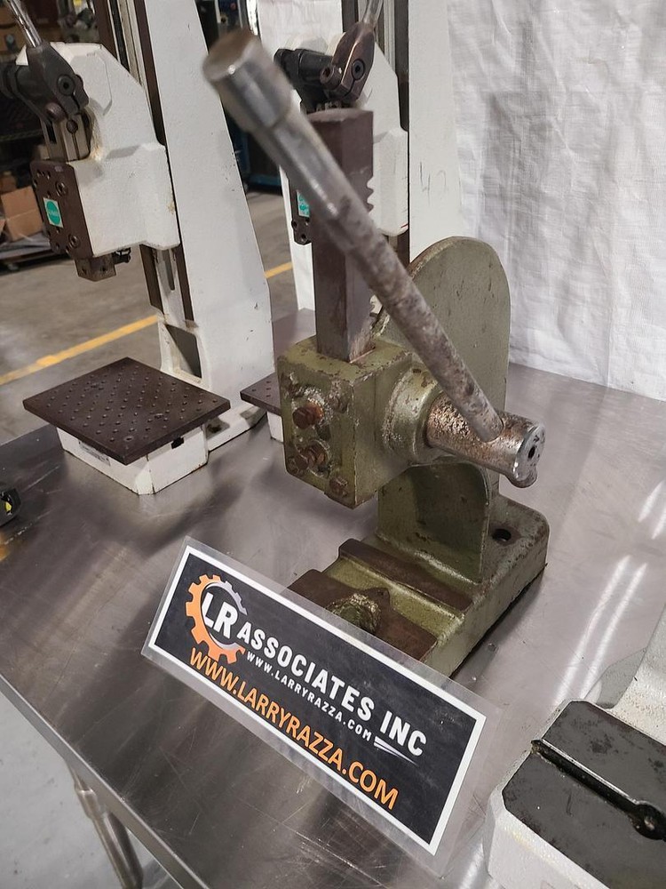 Arbor Press Assembly Pressing Metal Forming