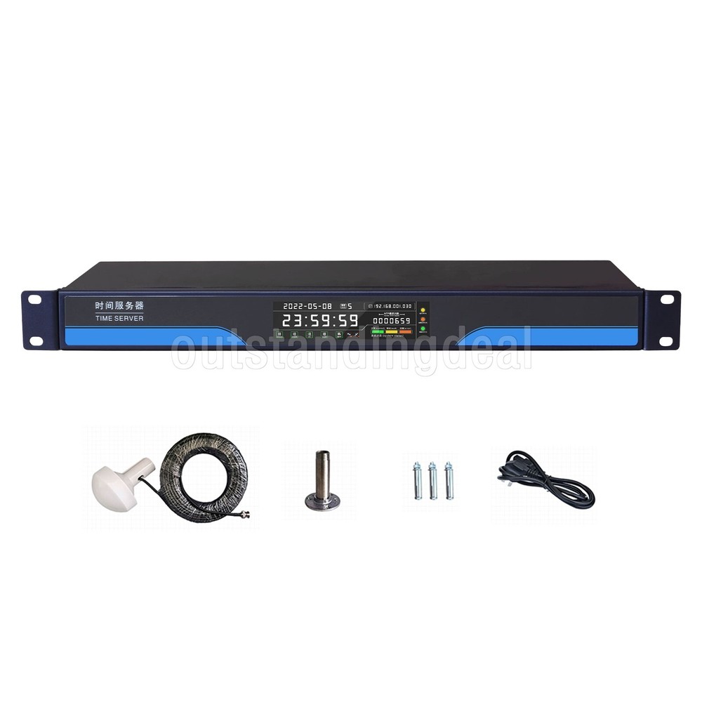 Network Time Server for Beidou Dual Module GPS PTP Clock NTP Server IEEE1588