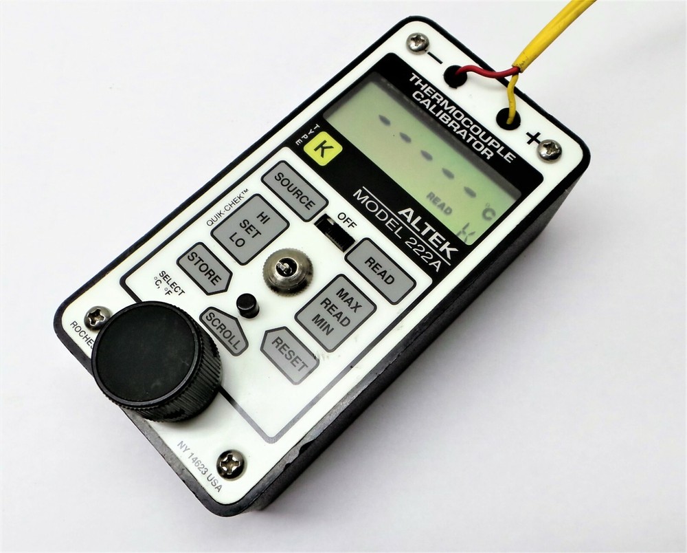 ALTEK 222A THERMOCOUPLE CALIBRATOR.