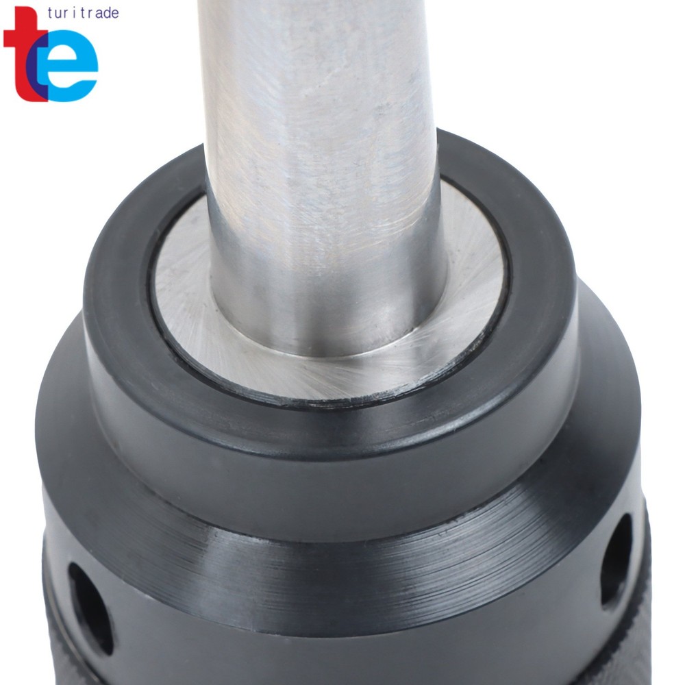 MT2 Morse Taper Keyless Drill Chuck 1/32 to 1/2" with Solid Shank