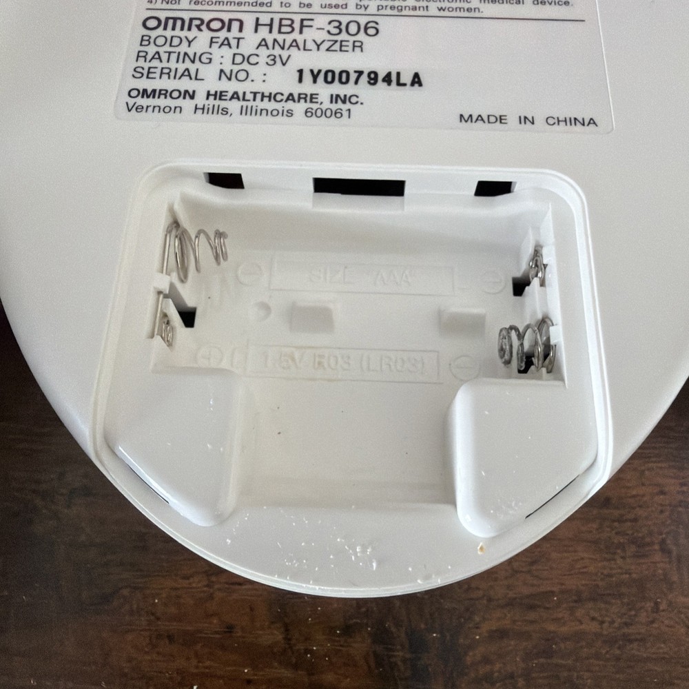 Omron HBF-306BL Handheld Body Fat Analyzer