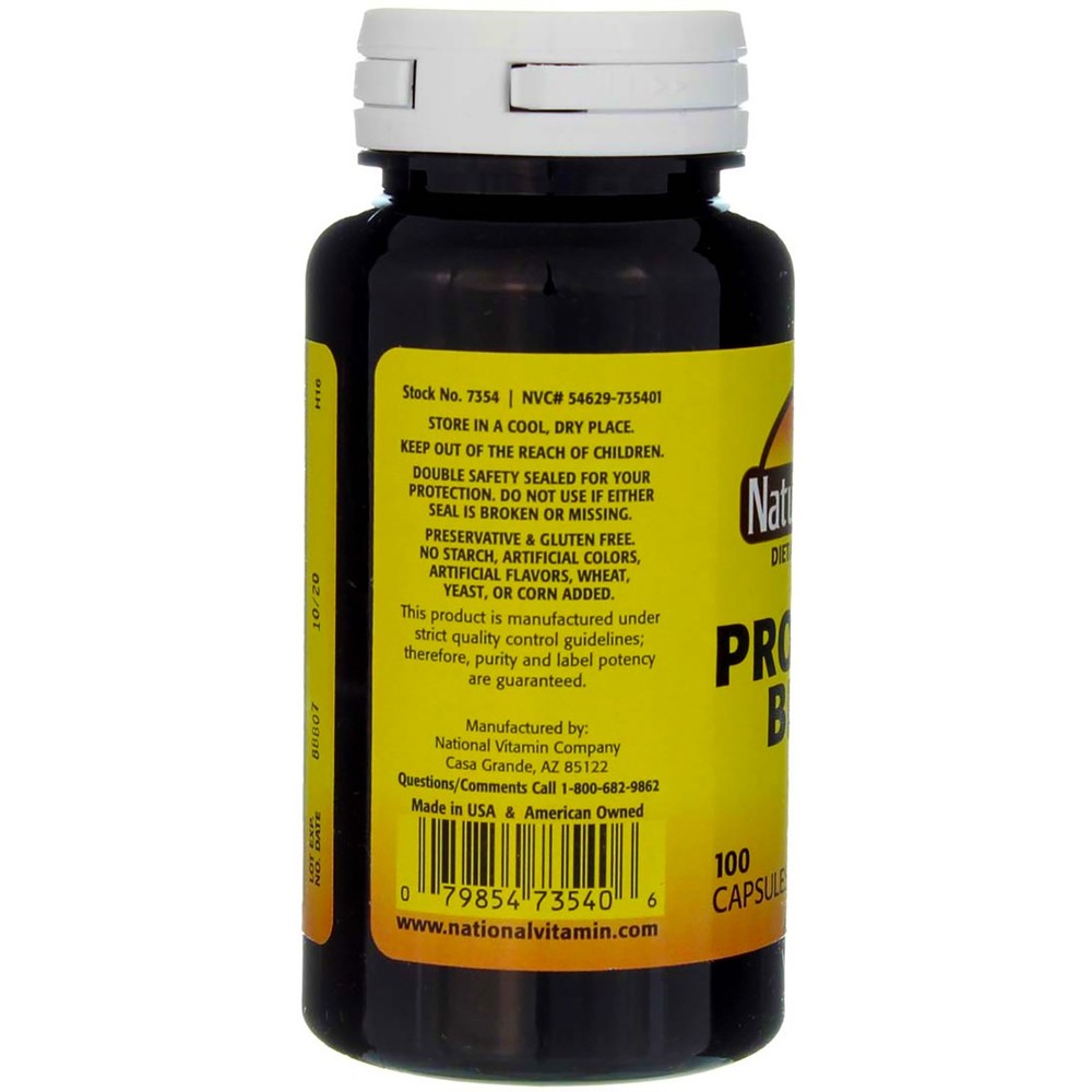 3 Pack Nature's Blend Probiotic Blend Capsules, 100 Ct