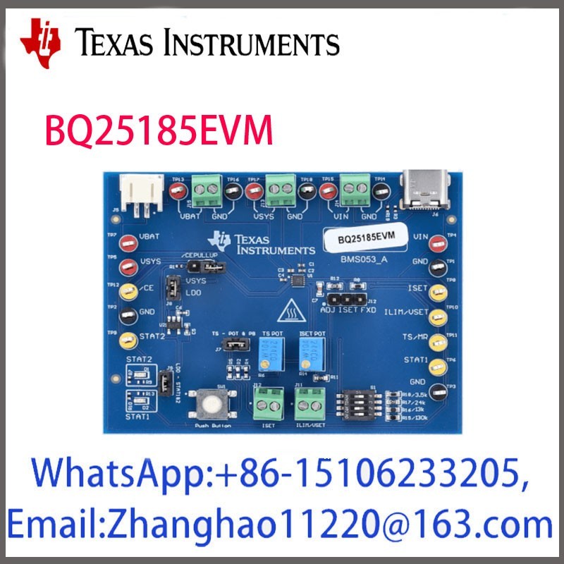 BQ25185EVM BQ25185 Evaluation Module for 1-Cell Development Board Kit