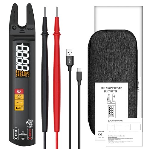Open Jaw Digtal Multimeter 6000 Counts Clamp Meter, Digital Electrical