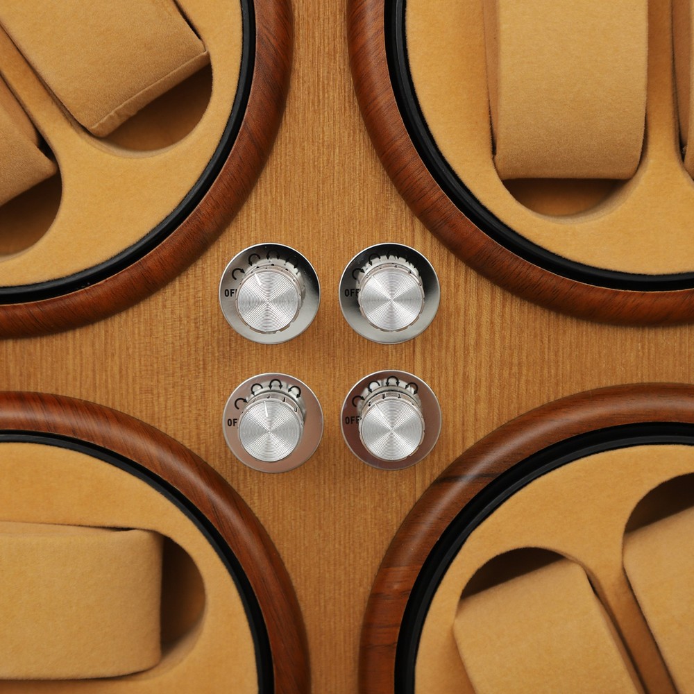 Automatic Watch Winder 8+5 Watch Display Box Luxury Storage Case & LED Light