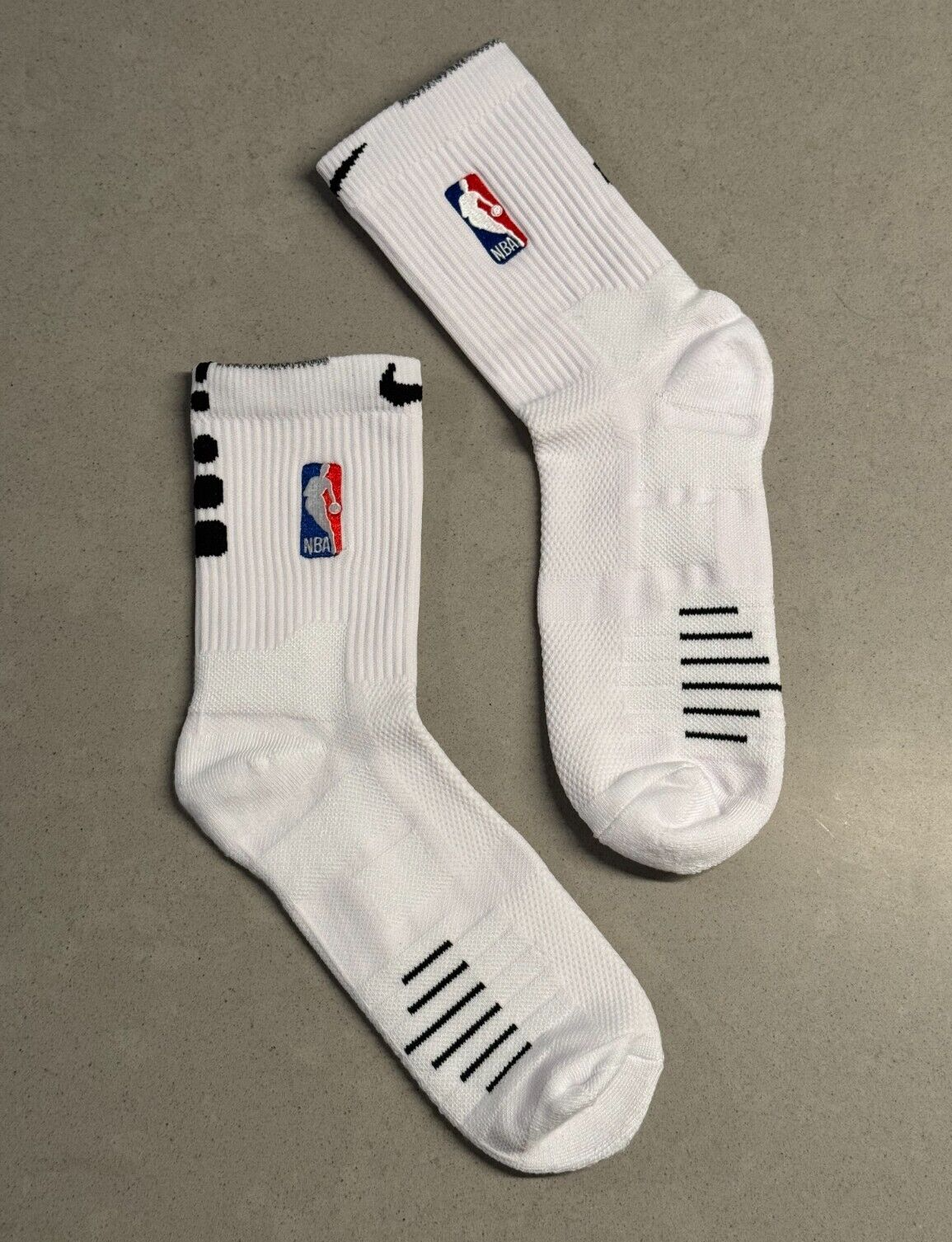 Nike NBA AUTHENTICS - Elite Quick Socks - All Colors - Mid Length All Large