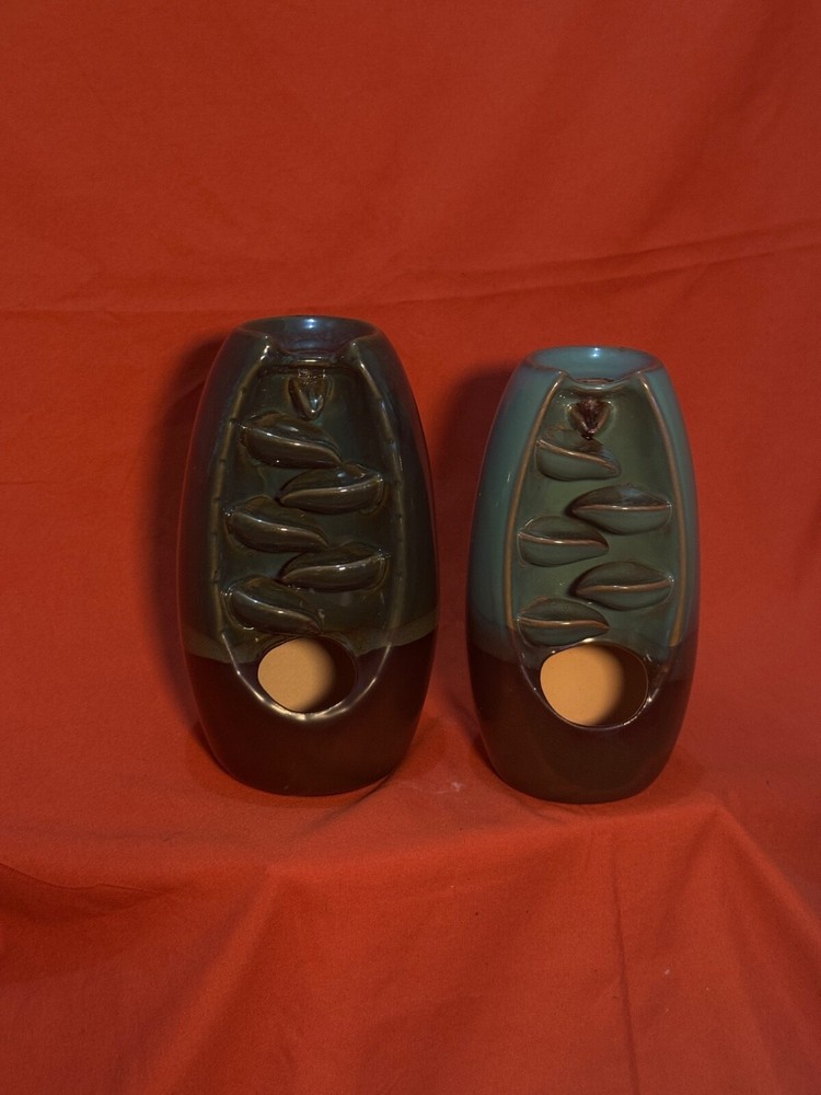 Ceramic cone incense waterfall holder