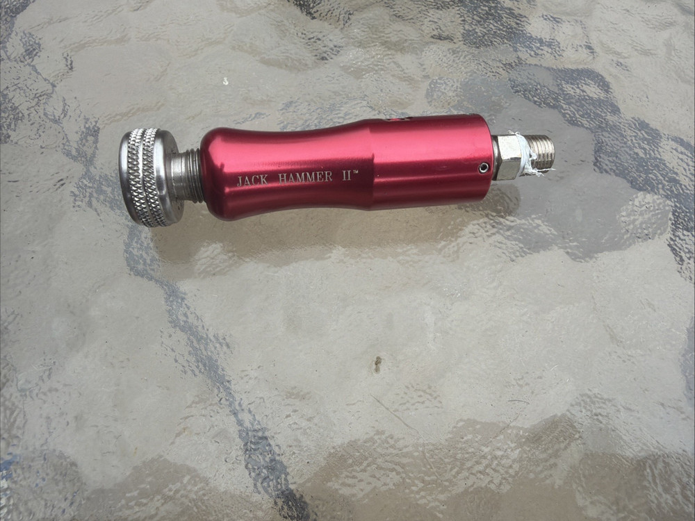 Used Gloss Red ANS Jackhammer II Autococker Low Pressure Regulator