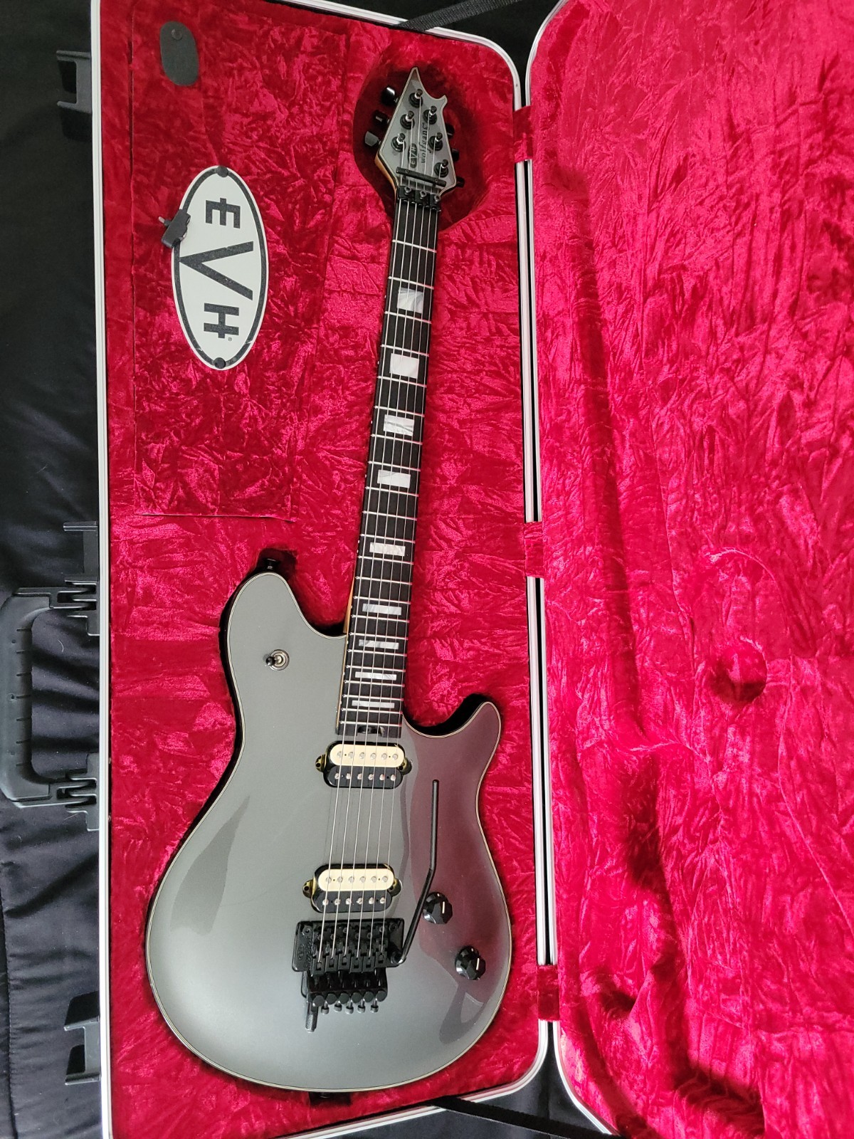 2013 EVH Wolfgang USA Silver, with Case