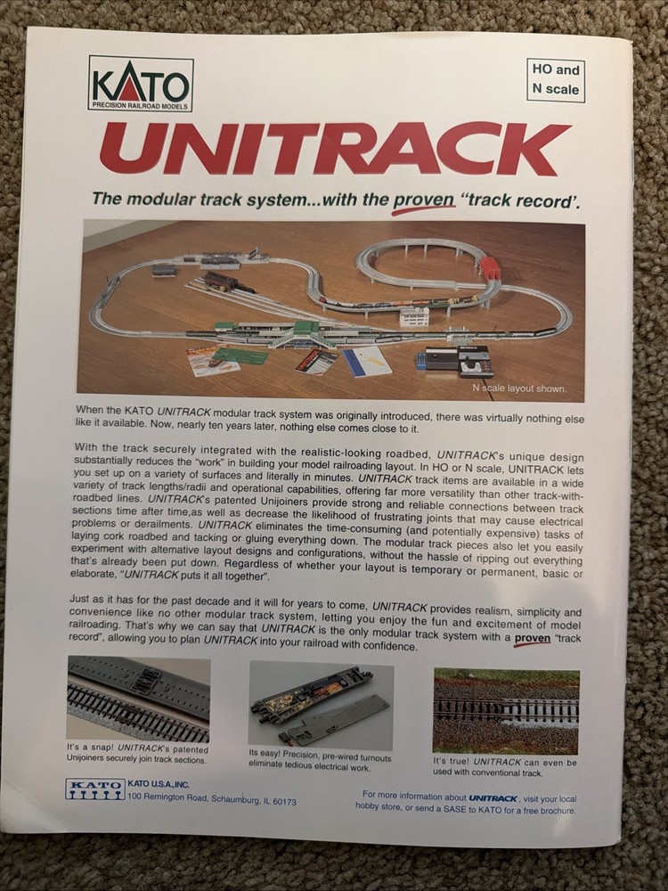 3 N-Scale Magazines 1996