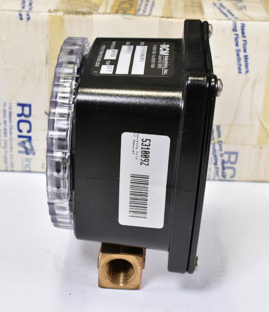 RCM Industries 1/2-71-R-2000#/HR-E Flow Meter / FlowMeter