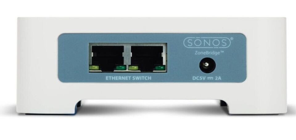 Sonos Connect Bridge (white) excellent with its adapter