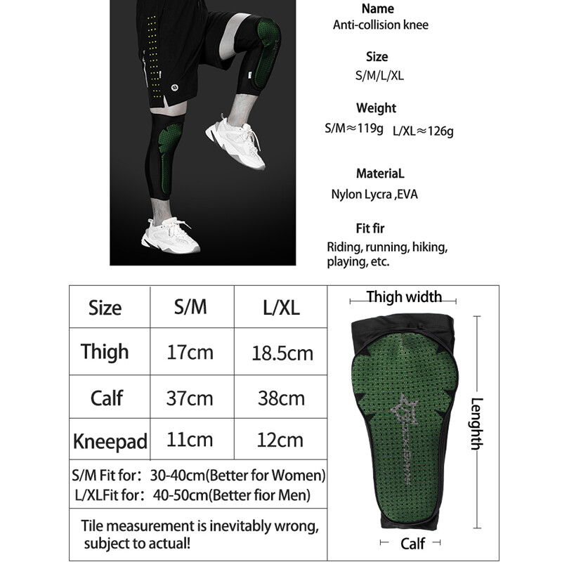 ROCKBROS Sports Leg Warms Cycling Bicycle Knee Protective Gears Kneepad Knee Pad