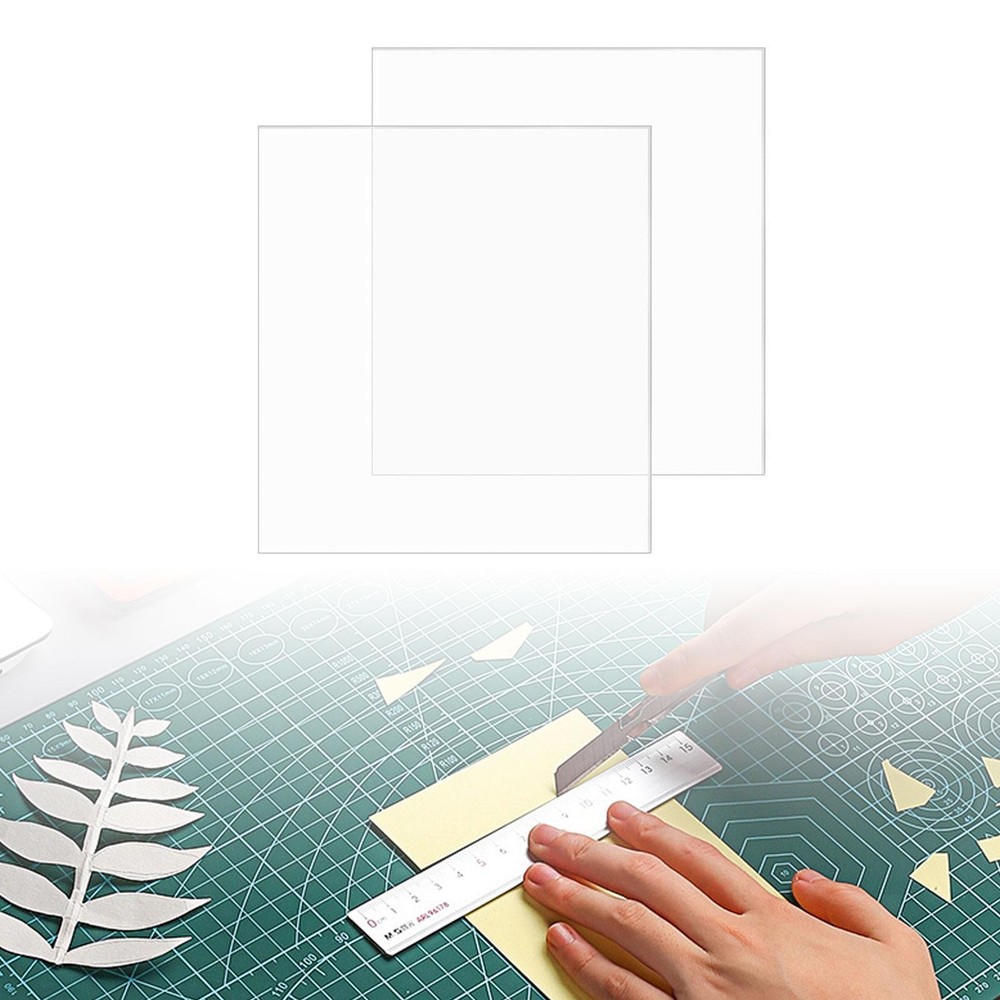 2x Die Cut Plates Essential Cut Pad for DIY Projects Embossing Craft