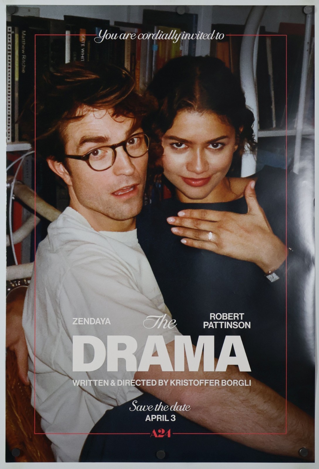 The Drama - original DS movie poster D/S 27x40 - 2026 Zendaya , Robert Pattison