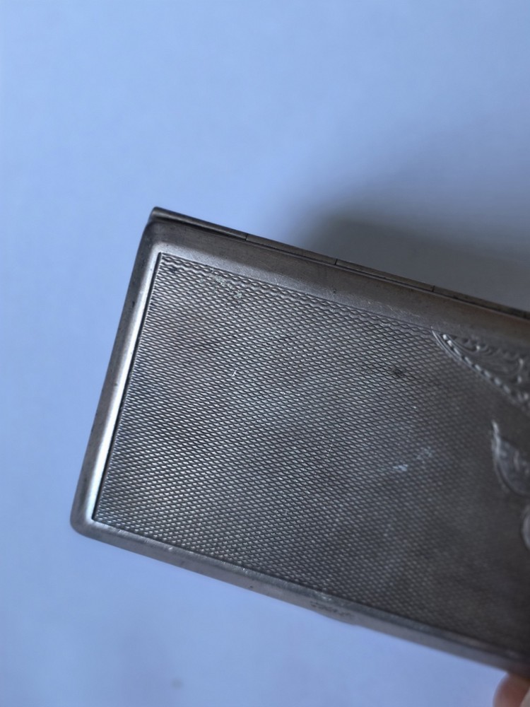 Vintage 875 SILVER CIGARET CASE 875 A8