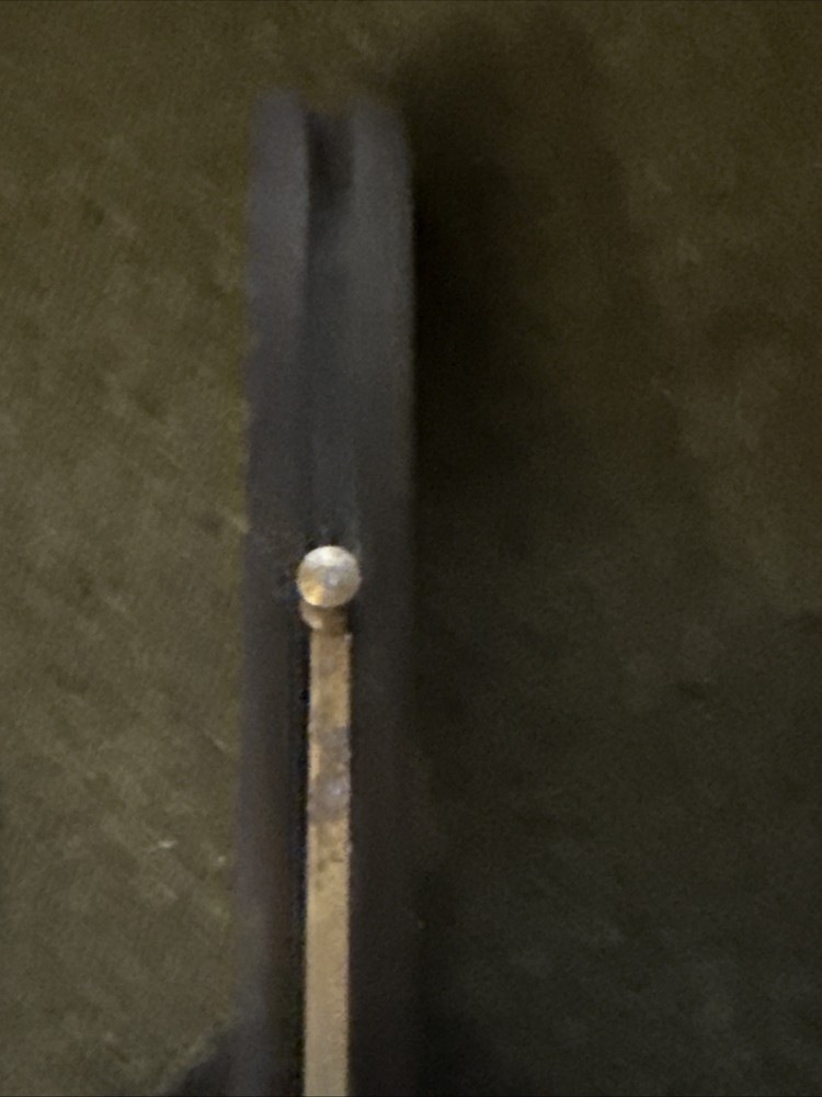 Vintage Brass Mortice Scribe Marking Gauge Crown Tools Excellent