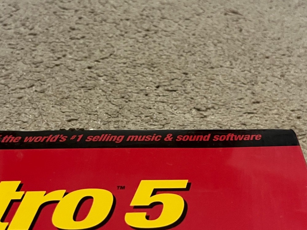 Cakewalk Metro 5 Multitrack MAC Studio Software New Sealed Vintage Rare