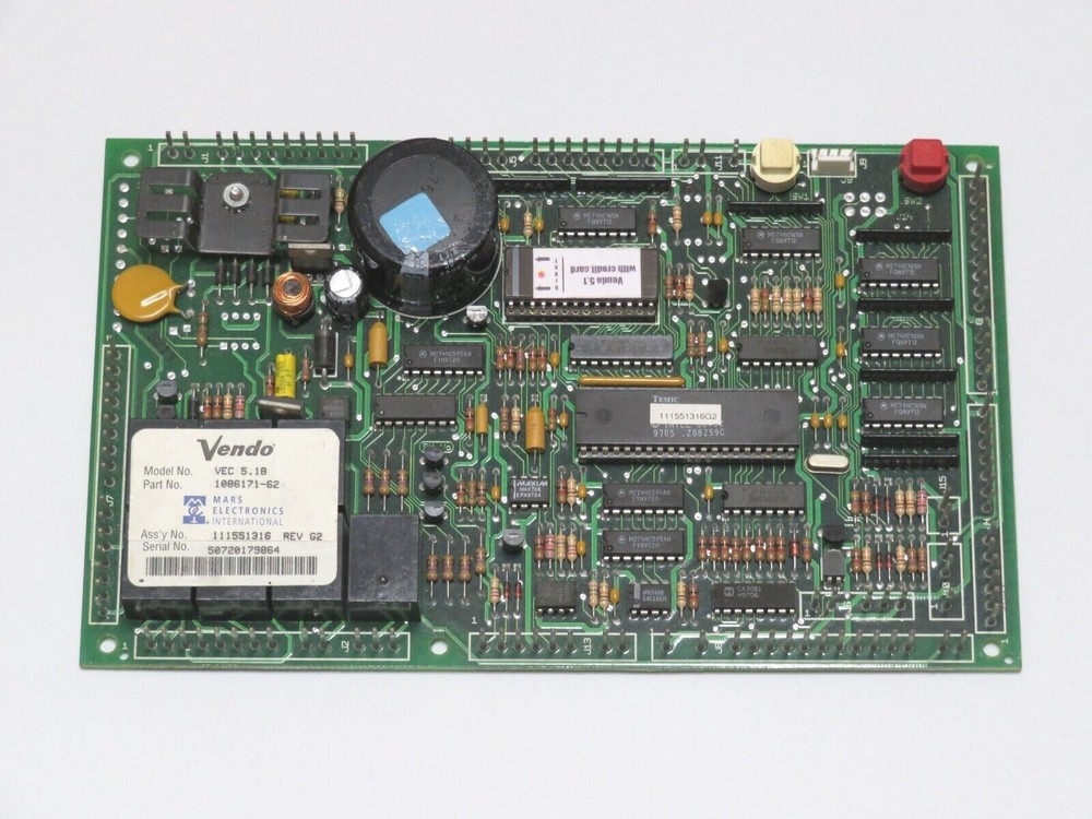 Vendo 5.1 Control Board With Software For Card Reader - You Select Option