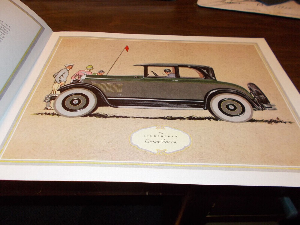 1927 Studebaker Custom Victoria Sales Brochure