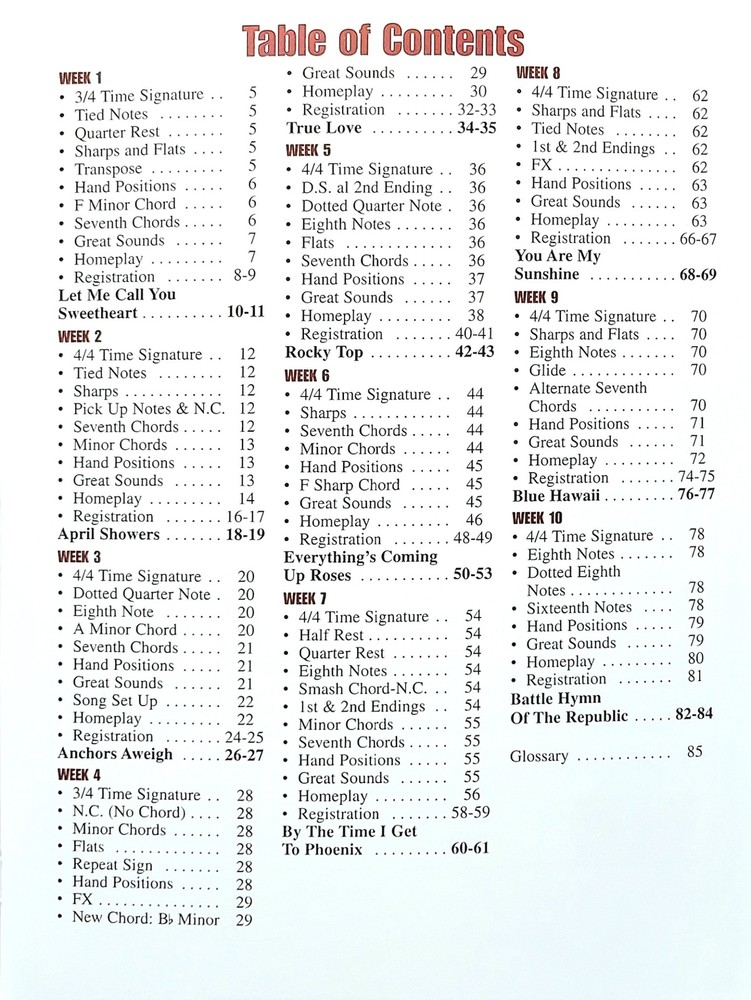 Lowrey Magic Organ Course - Premier & Performer - BOOK A