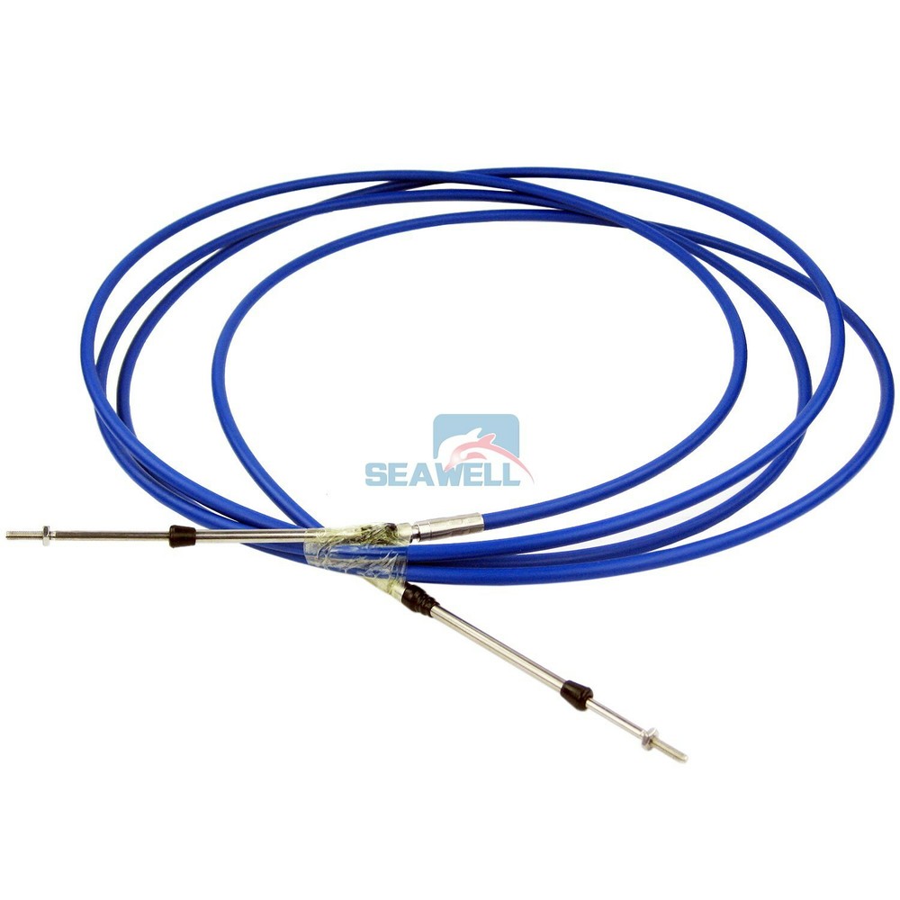 2PCS 10 FT Universal Throttle Shift Control Cable 33C for YAMAHA Control Lever