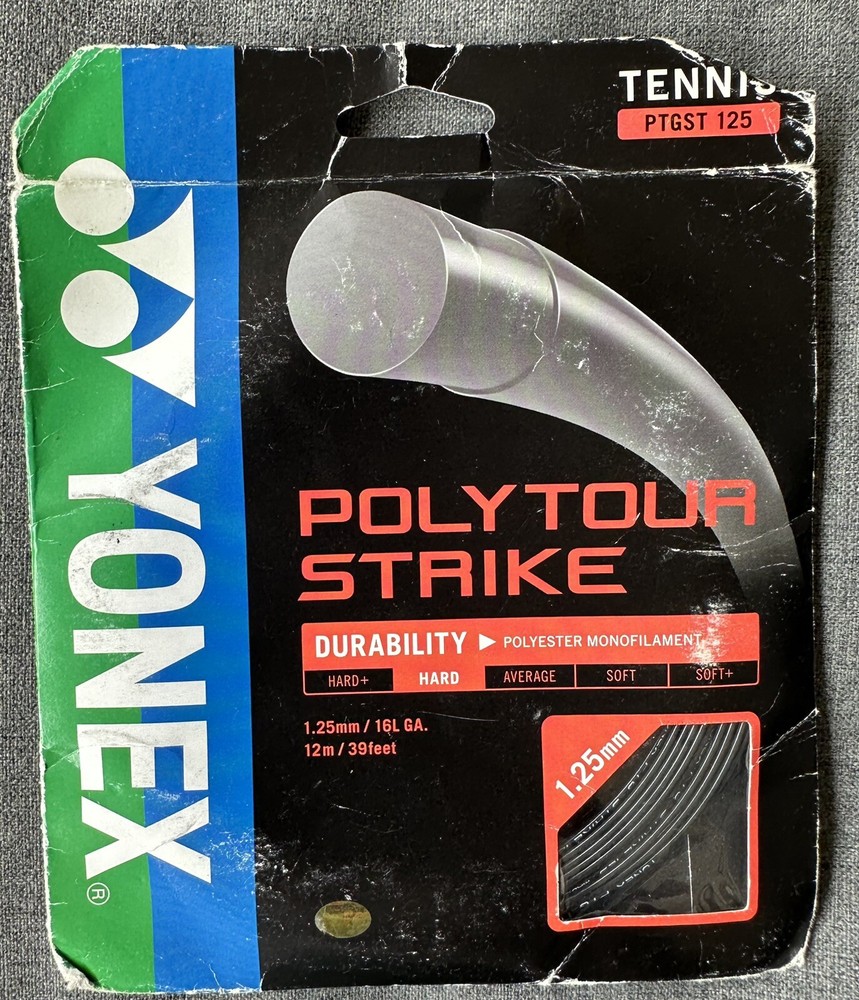 Yonex POLYTOUR FIRE Tennis String Red