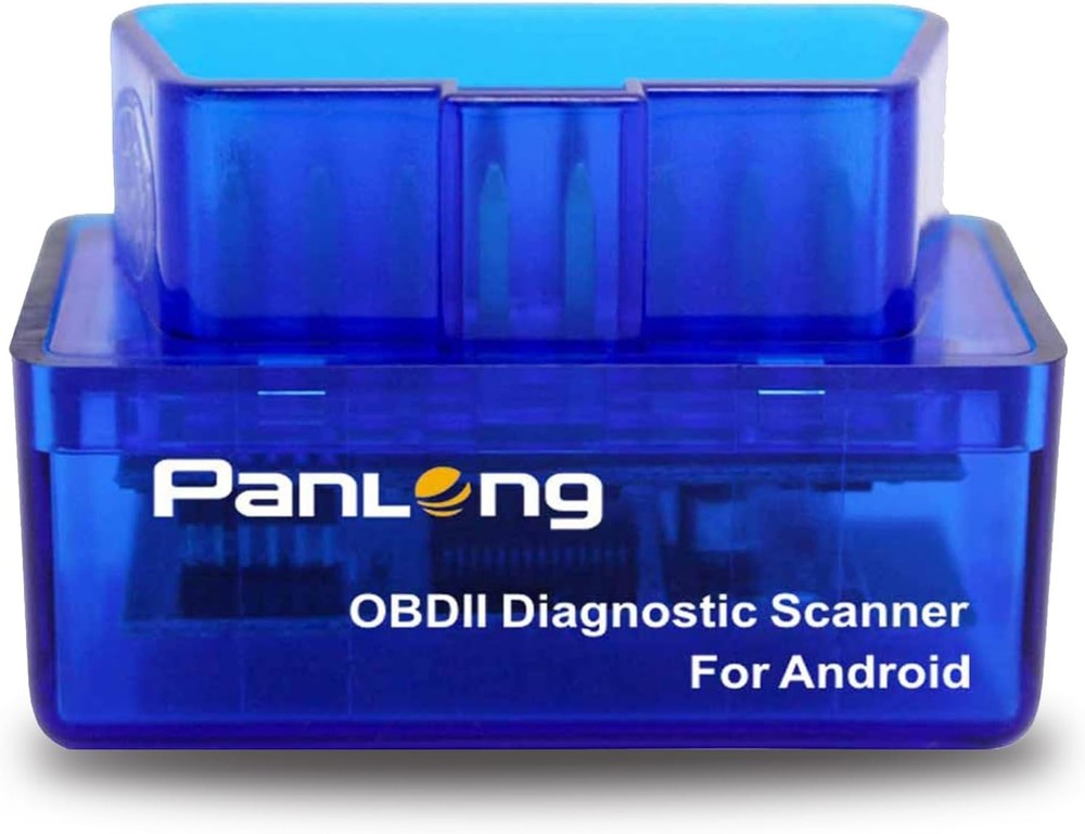 Panlong Bluetooth OBDII Car Code Reader for Android, Turn Off Check Engine Li...