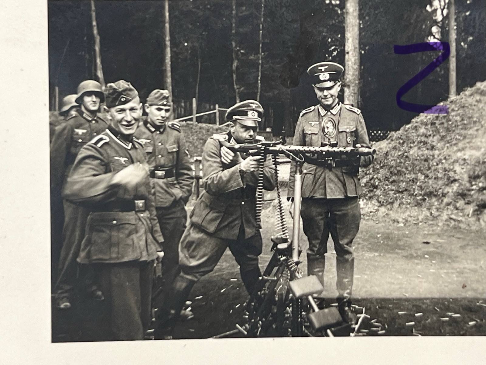 7X German ww2 Flak Kaserne Soldaten Luftwaffe Grab Poland Polen Photo album