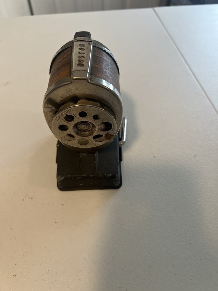 vintage boston pencil sharpener