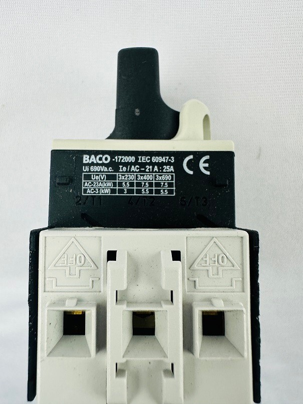 Baco Control 172000 Disconnect Switch