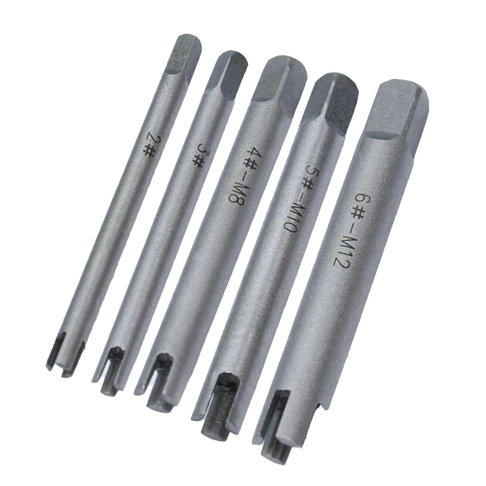 5pcs Broken Tap Extractor Removal Tool Kit Taps 3/4 Claws