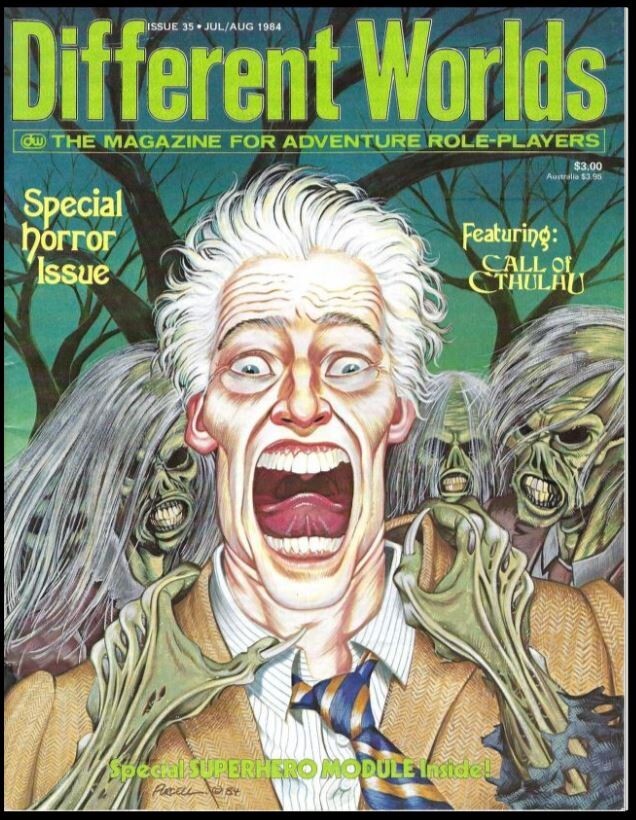 DIFFERENT WORLDS RPG MAGAZINE 30 Classic Issues On USB Flash Drive