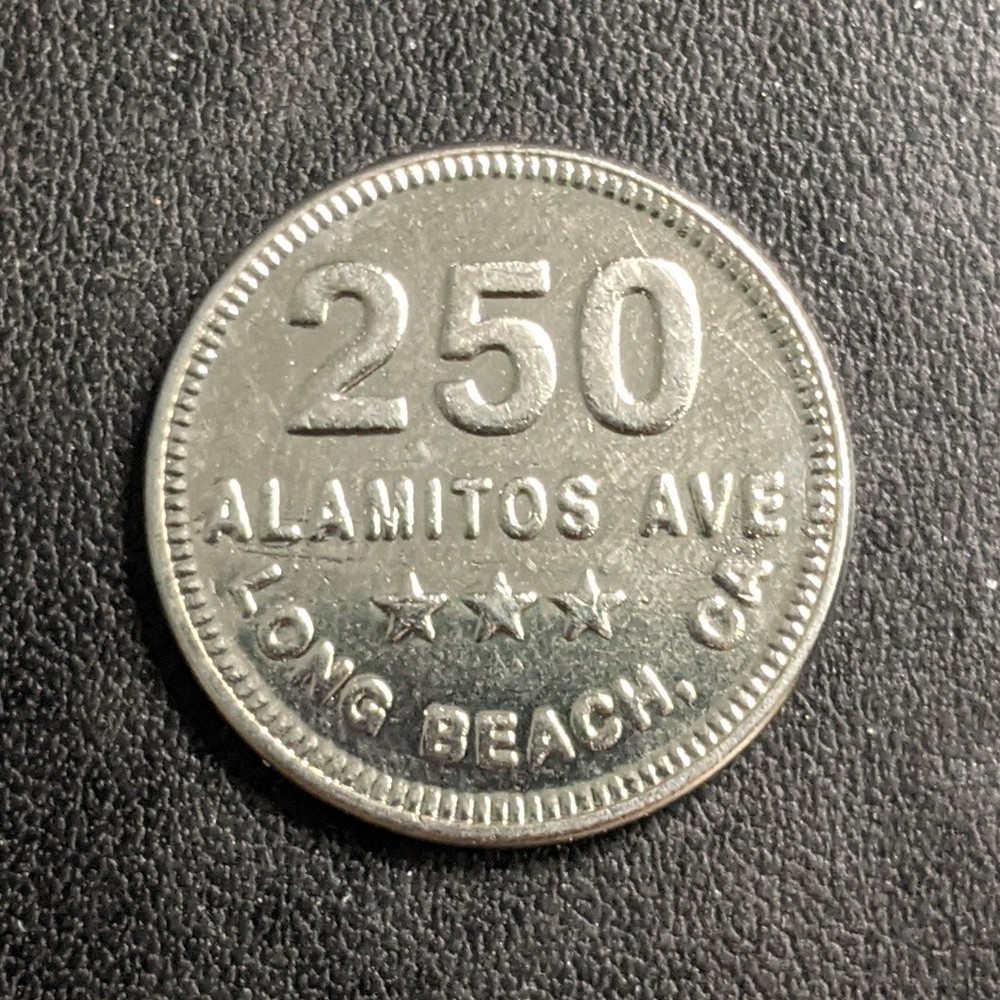 250 Alamitos Ave Long Beach CA - Wash Token