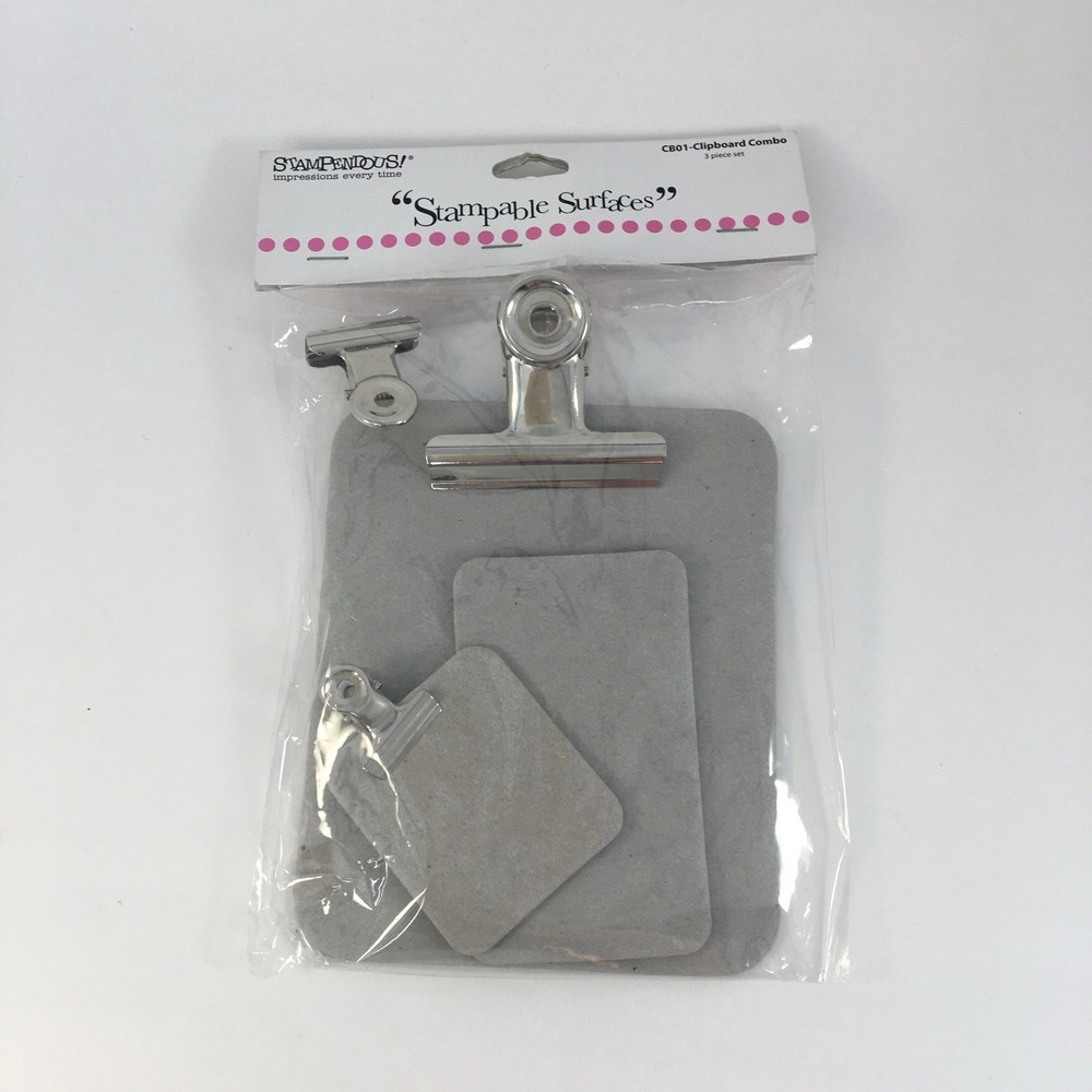 Stampendous CB01-Clipboard Combo 3 Piece Set - New