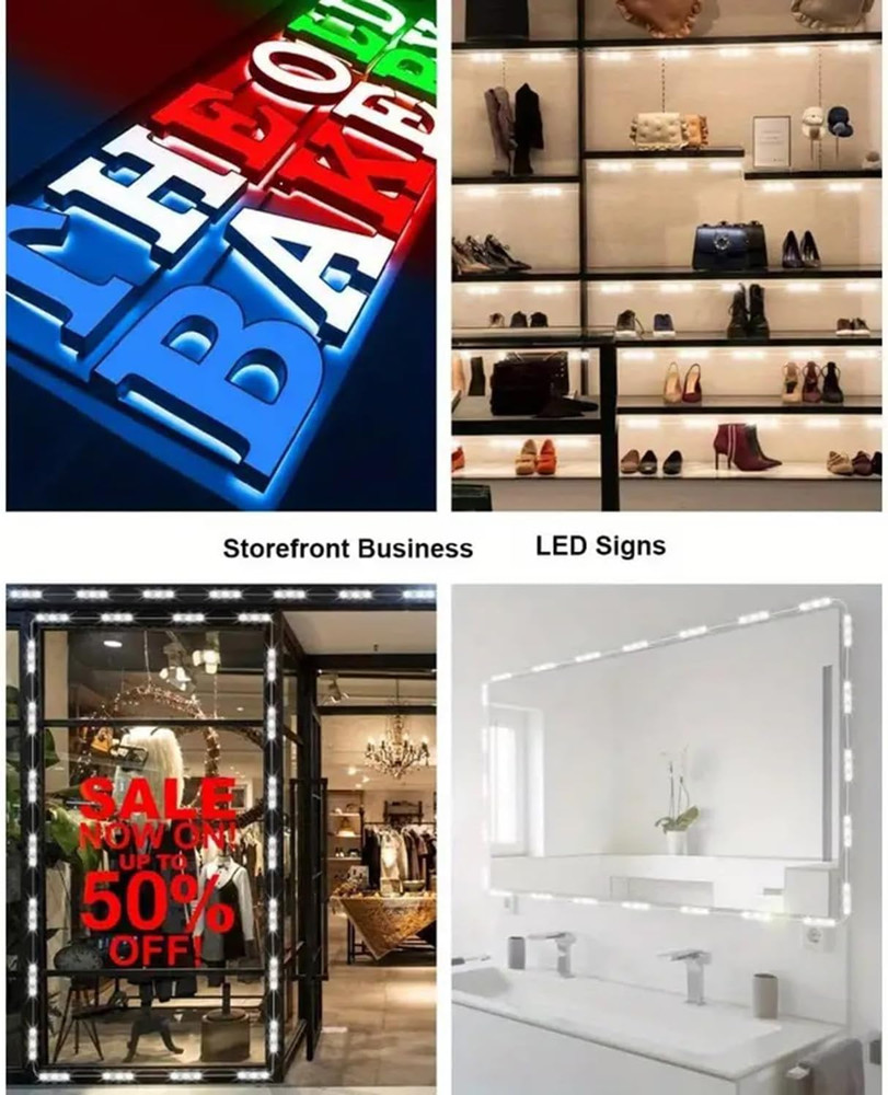 20PCS LED Modules for Inflatables, 9.8FT SMD 5730, Waterproof White Lights