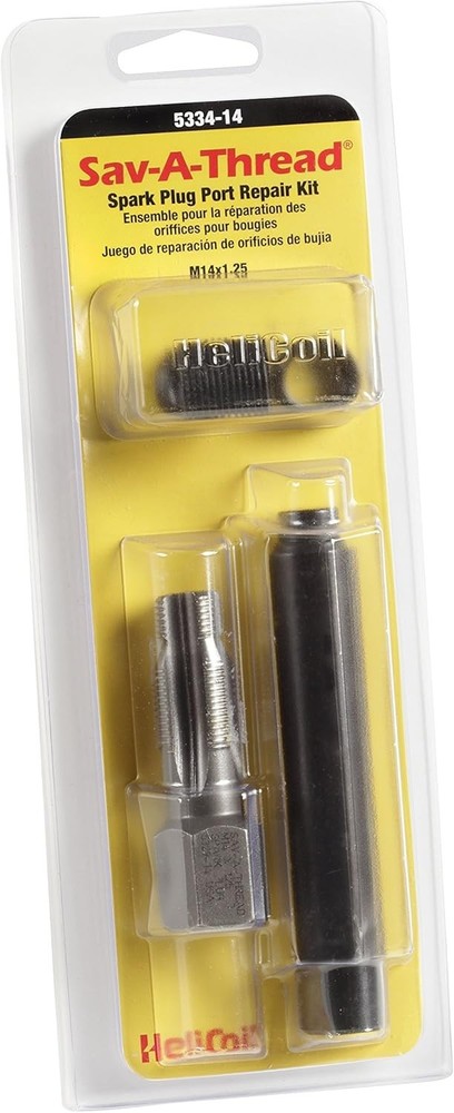 M14 Thread Repair Kit for Stripped Spark Plug Holes - Easy Installation Tools