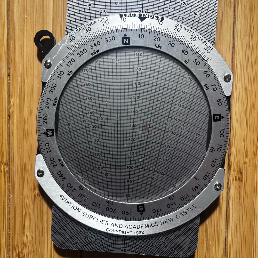 asa E6-B Flight Computer Preowned Metal