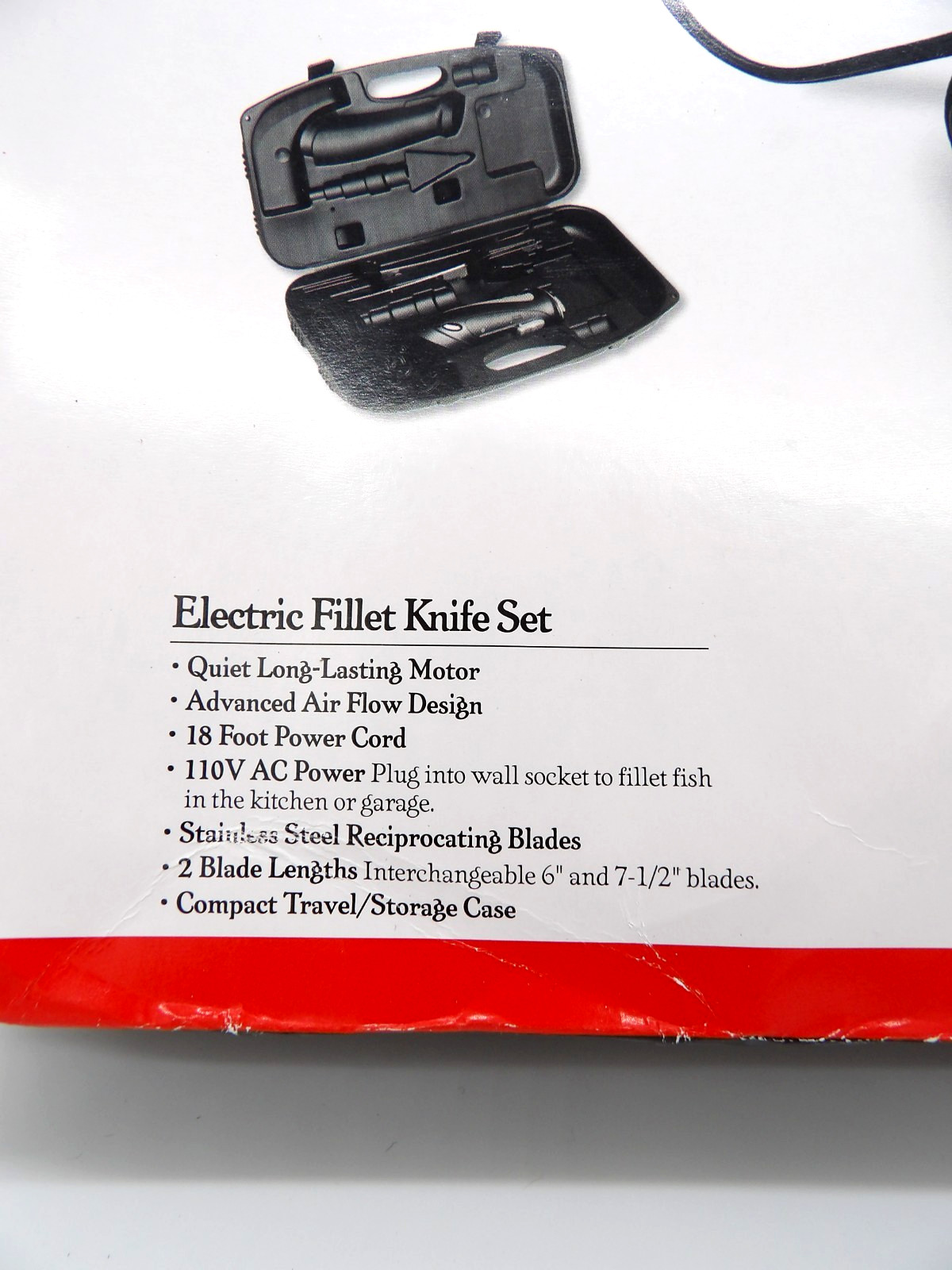 Rapala Electric Fillet Knife Set Fishing Accessory - Gray/Black - Used Once