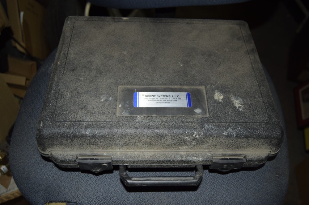 Borzit - Horizontal Earth Boring Tool & 2 Bits with Case