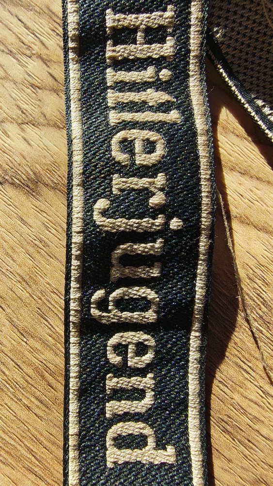 WW2 GERMAN ELITE CUFF TITLE BEVO