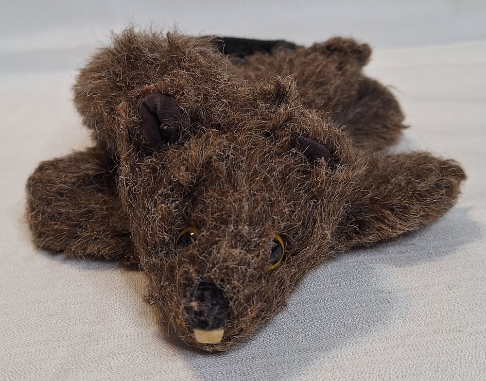 Furry Folk Beaver Hand Puppet 12"